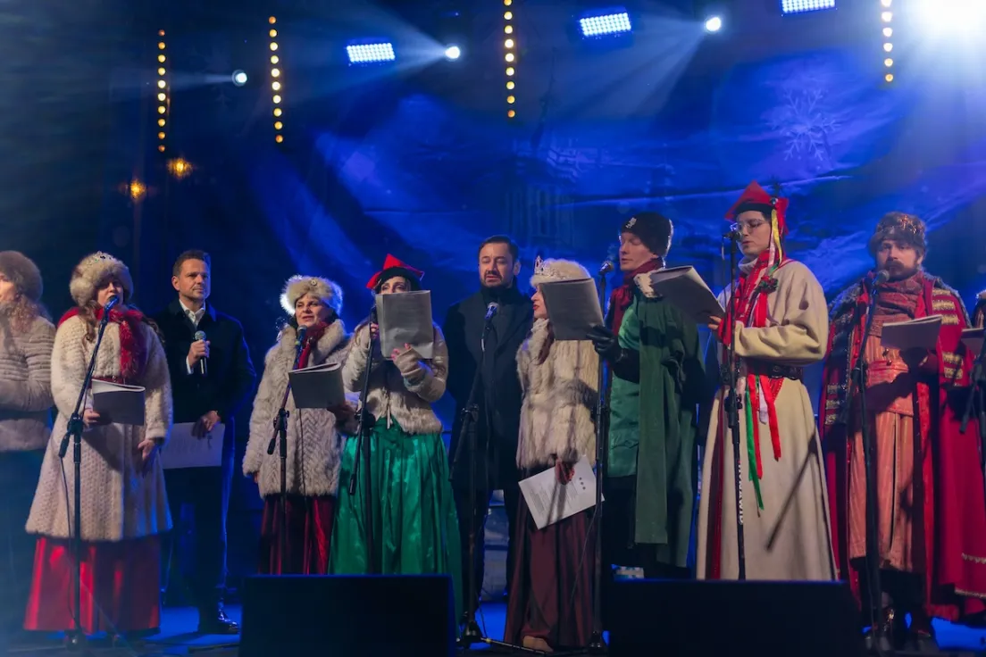 Lekcja Śpiewania na placu Szczepańskim