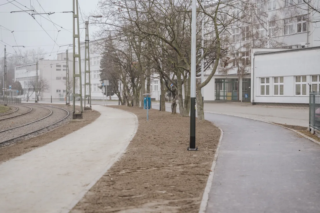 Efekty rowerowej inwestycji przy ul. Brożka