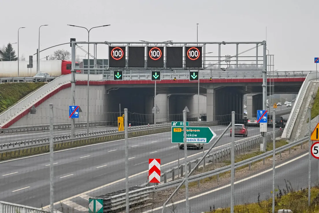 Odcinkowy pomiar prędkości na S52