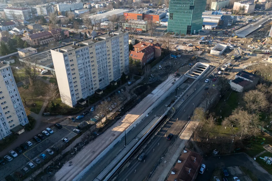 Budowa Krakowskiego Szybkiego Tramwaju na Mistrzejowice