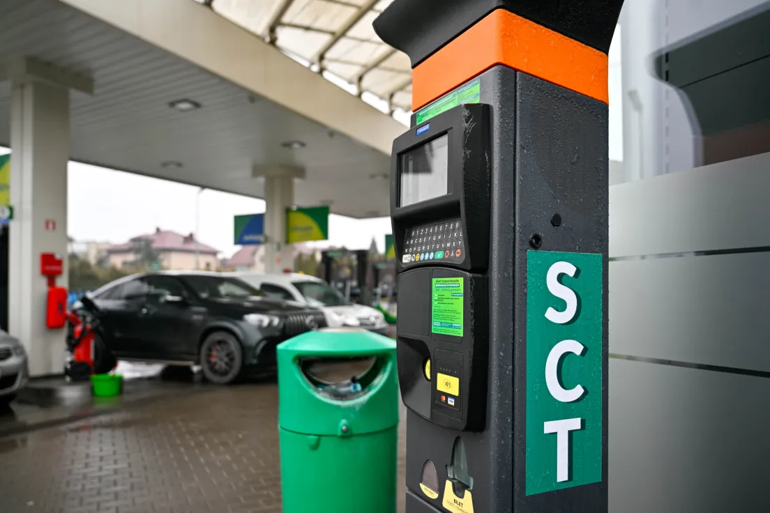 Automat do opłat za SCT