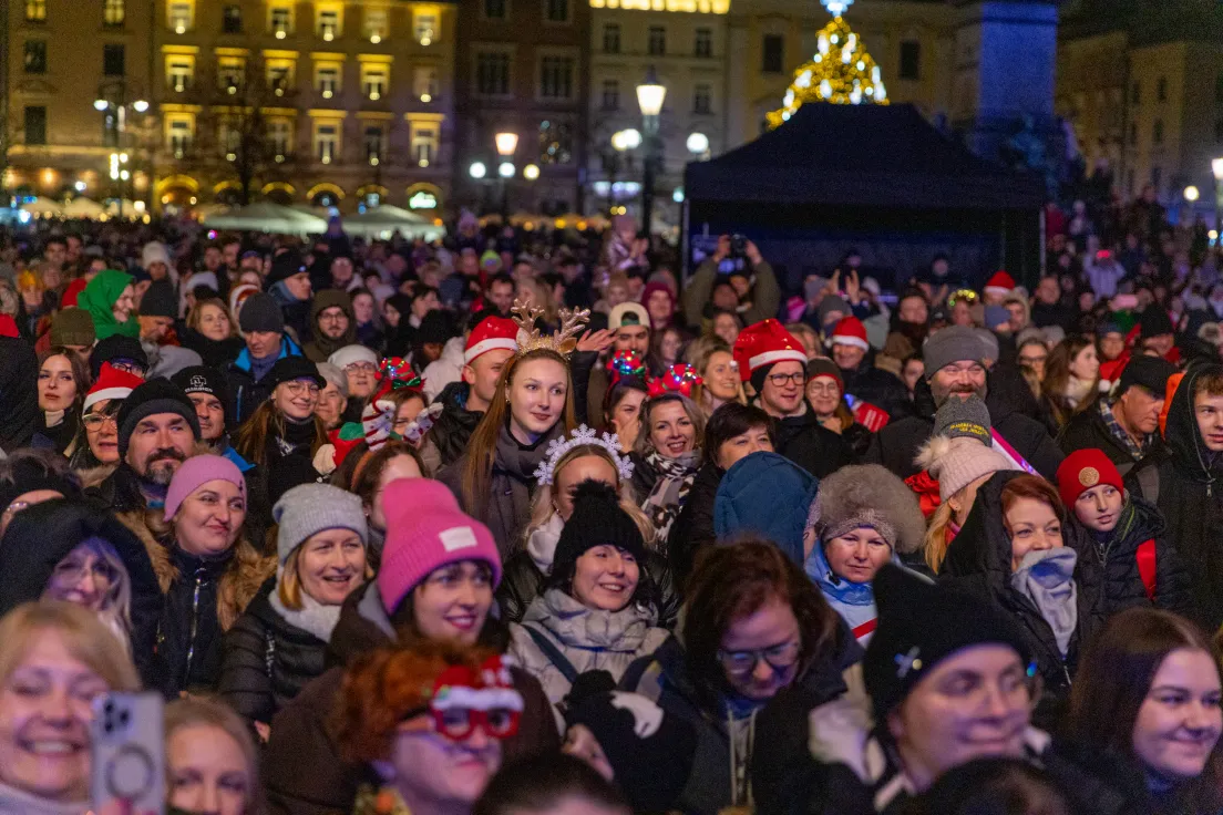 Świąteczny koncert na Rynku Głównym