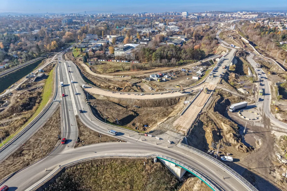 Budowa drogi ekspresowej S7 w Krakowie
