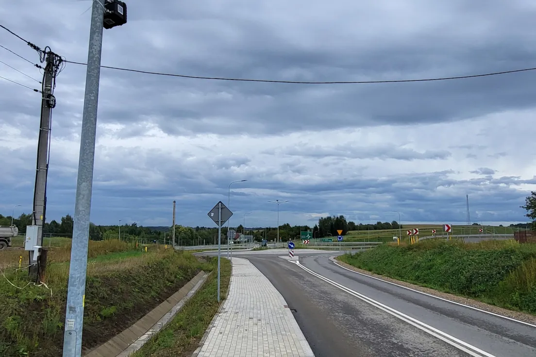 Pomiar ruchu na drodze powiatowej