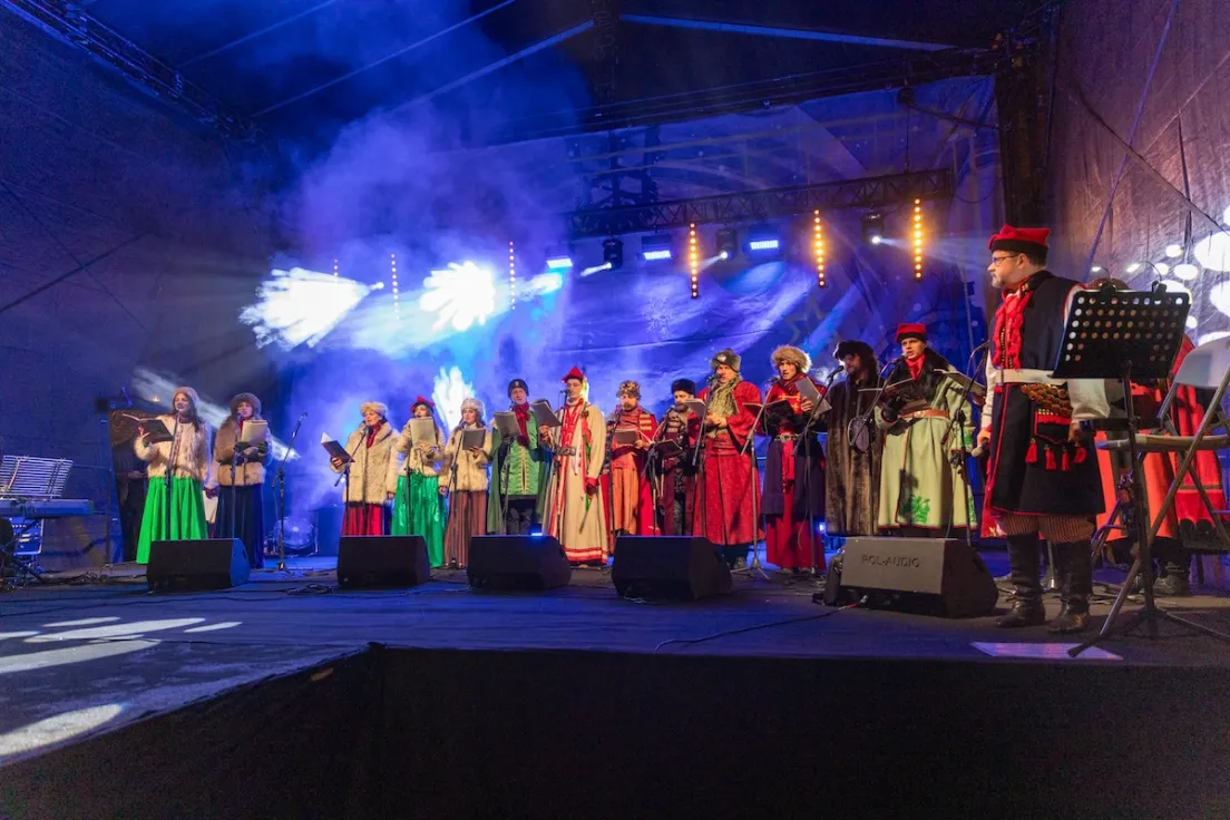 Lekcja Śpiewania na placu Szczepańskim
