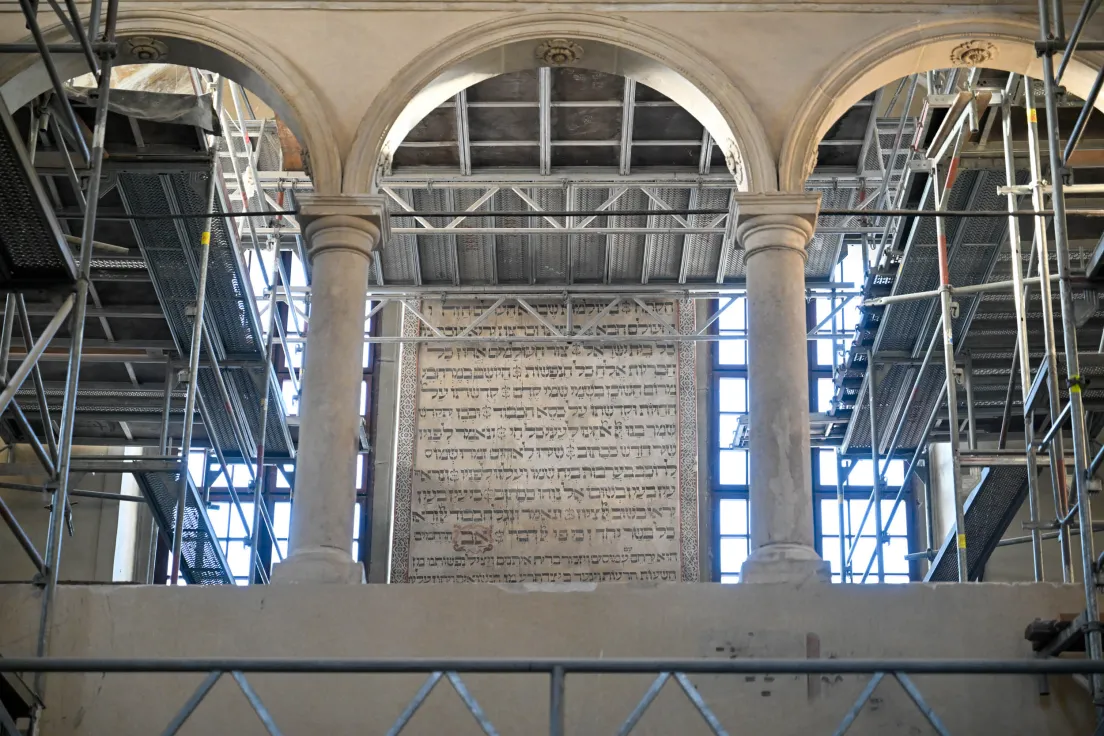 Remont konserwatorski synagogi Izaaka