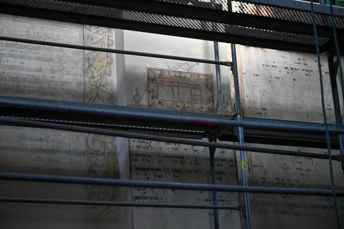 Remont konserwatorski synagogi Izaaka