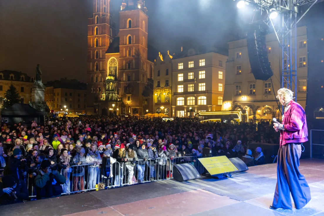 Świąteczny koncert na Rynku Głównym