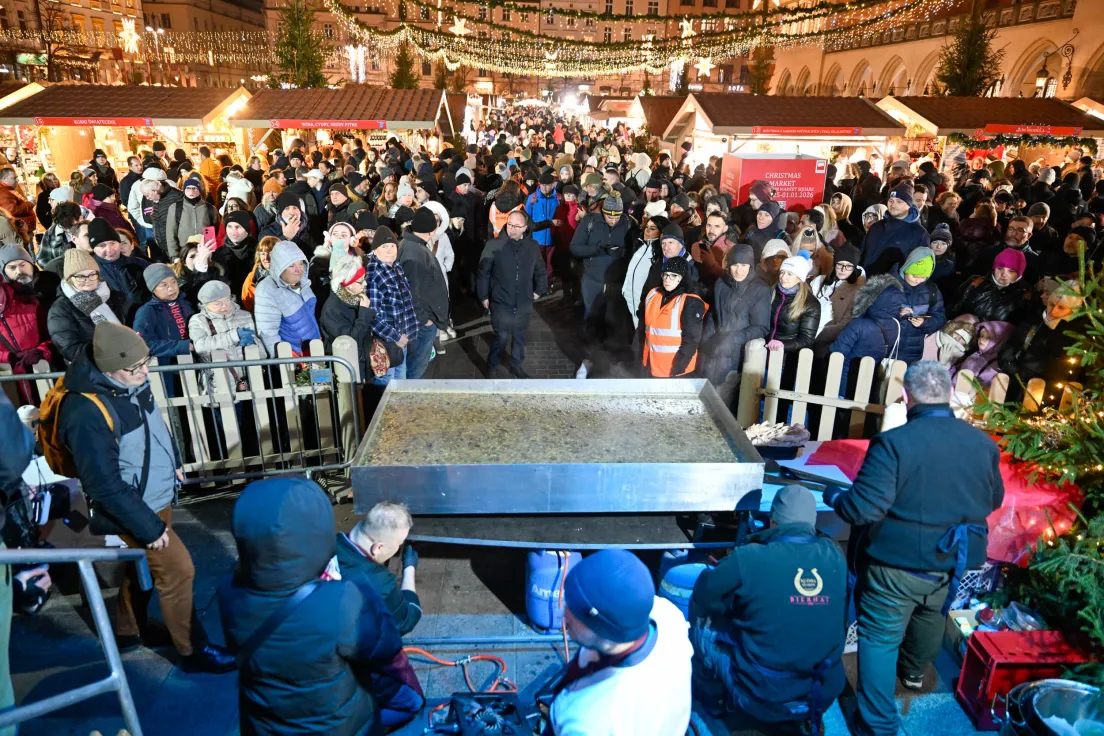 Bicie rekordu w gotowaniu żurku świątecznego