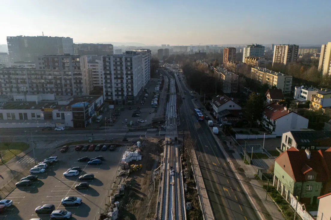 Budowa Krakowskiego Szybkiego Tramwaju na Mistrzejowice