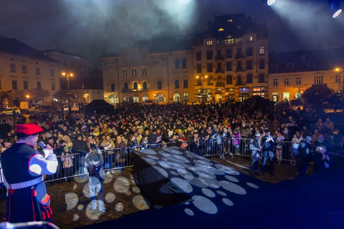 Lekcja Śpiewania na placu Szczepańskim