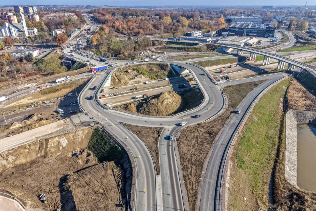 Budowa drogi ekspresowej S7 w Krakowie
