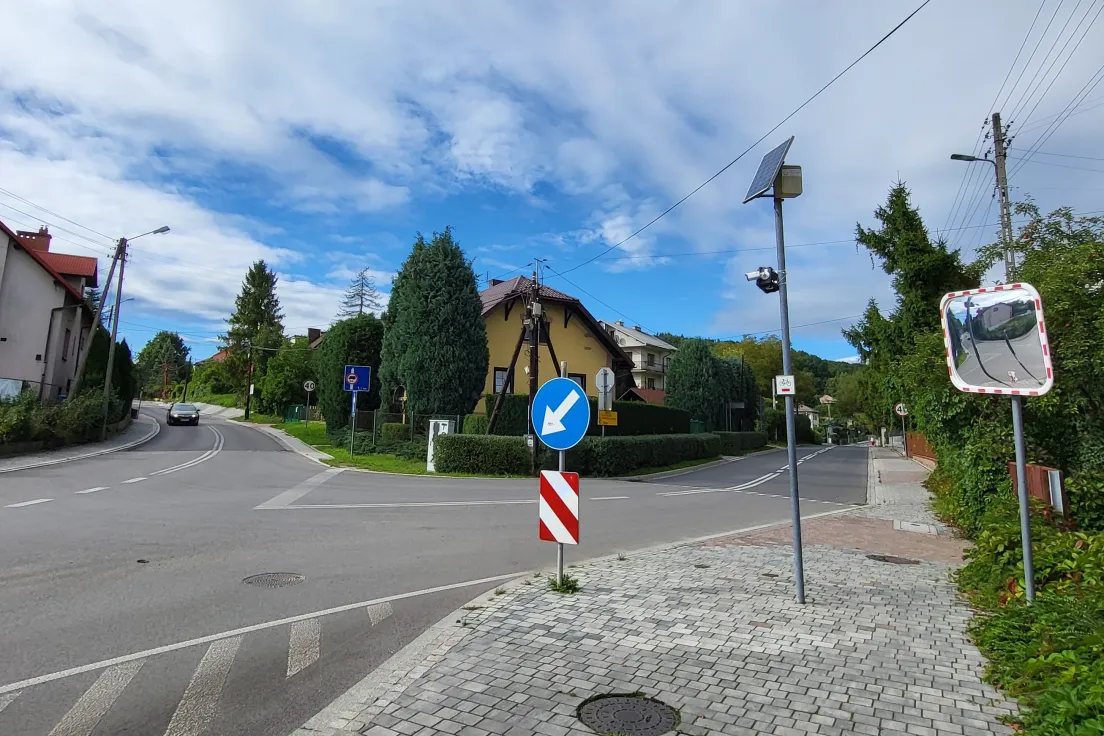 Pomiar ruchu na drodze powiatowej