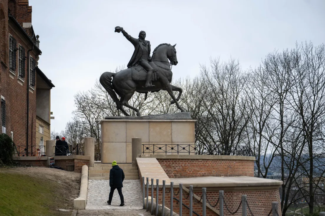 Pomnik Kościuszki po renowacji