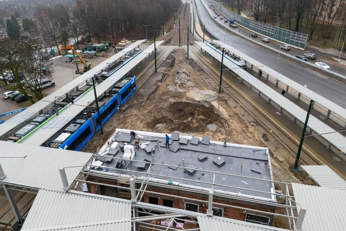 Remontu ulicy Kocmyrzowskiej i pętli tramwajowej Wzgórza Krzesławickie
