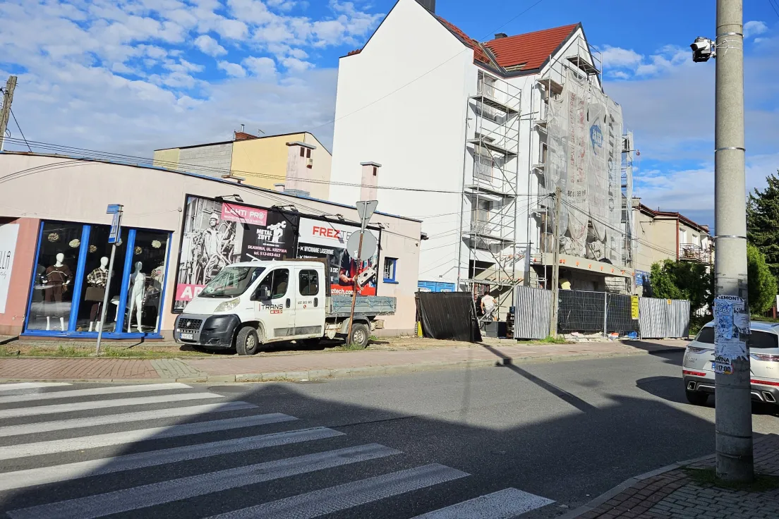 Pomiar ruchu na drodze powiatowej