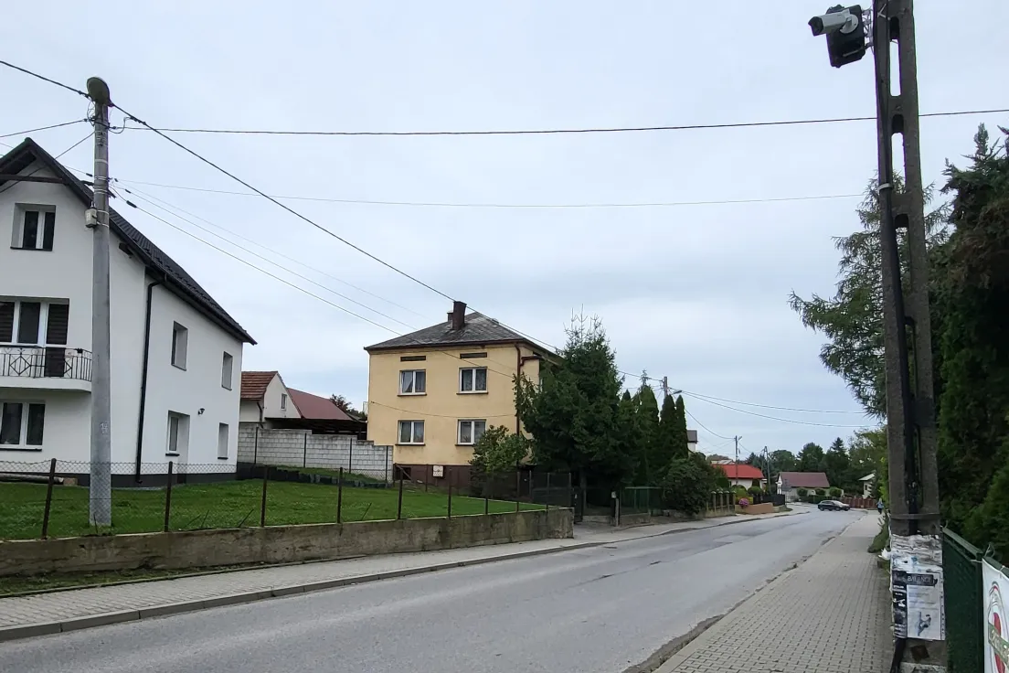 Pomiar ruchu na drodze powiatowej