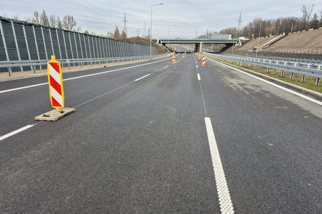Odcinek drogi S7 między węzłami Nowa Huta i Grębałów