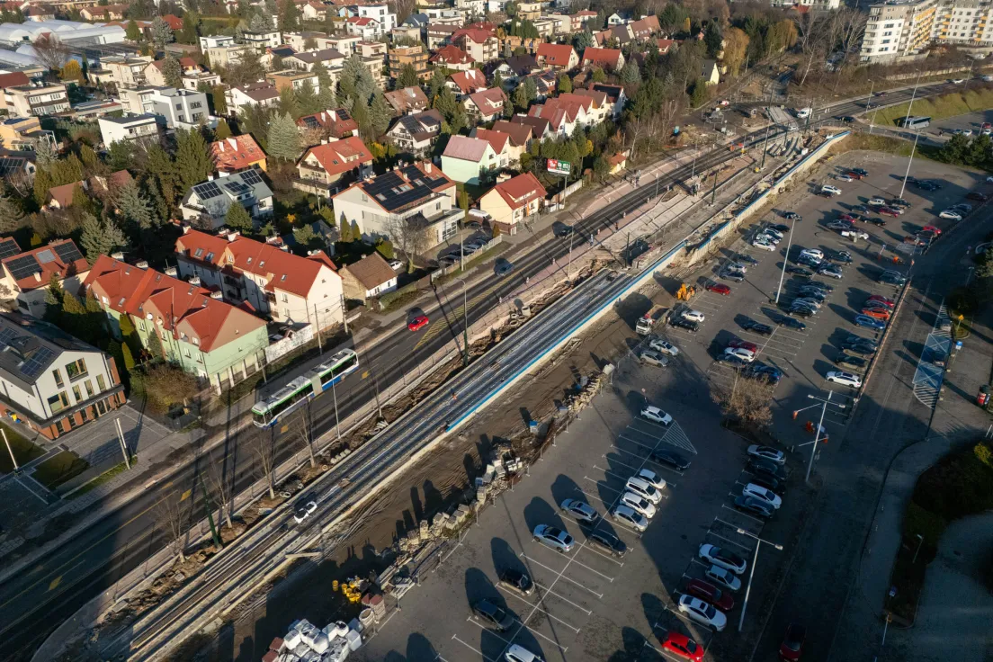 Budowa Krakowskiego Szybkiego Tramwaju na Mistrzejowice