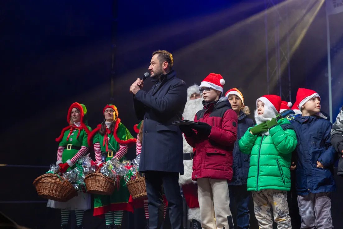 Świąteczny koncert na Rynku Głównym
