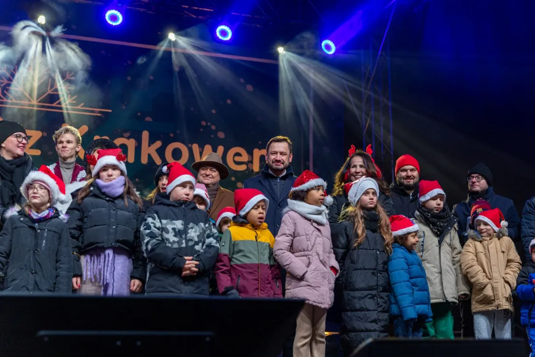 Choinka na Rynku Głównym