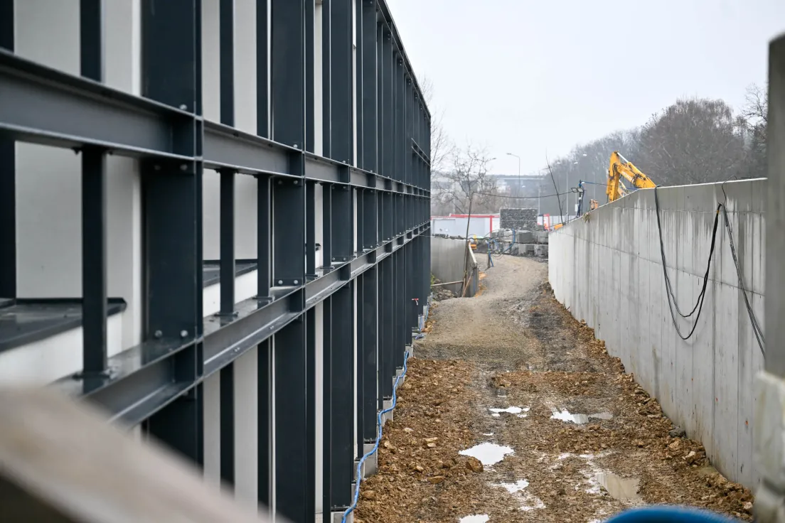Budowa memoriału KL Plaszow