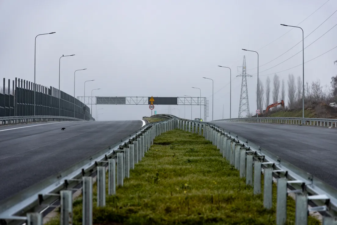 Wizyta na budowie S7 między węzłami Nowa Huta i Grębałów