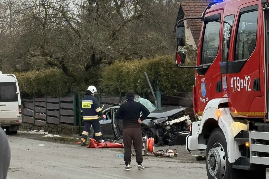 Tragiczny wypadek w Sieprawiu