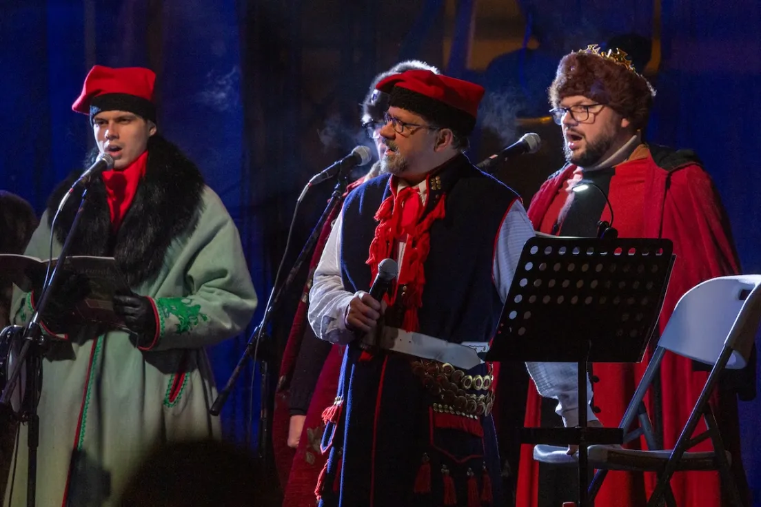 Lekcja Śpiewania na placu Szczepańskim