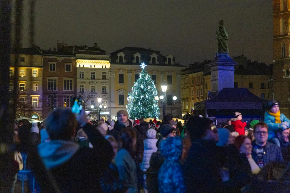 Świąteczny koncert na Rynku Głównym