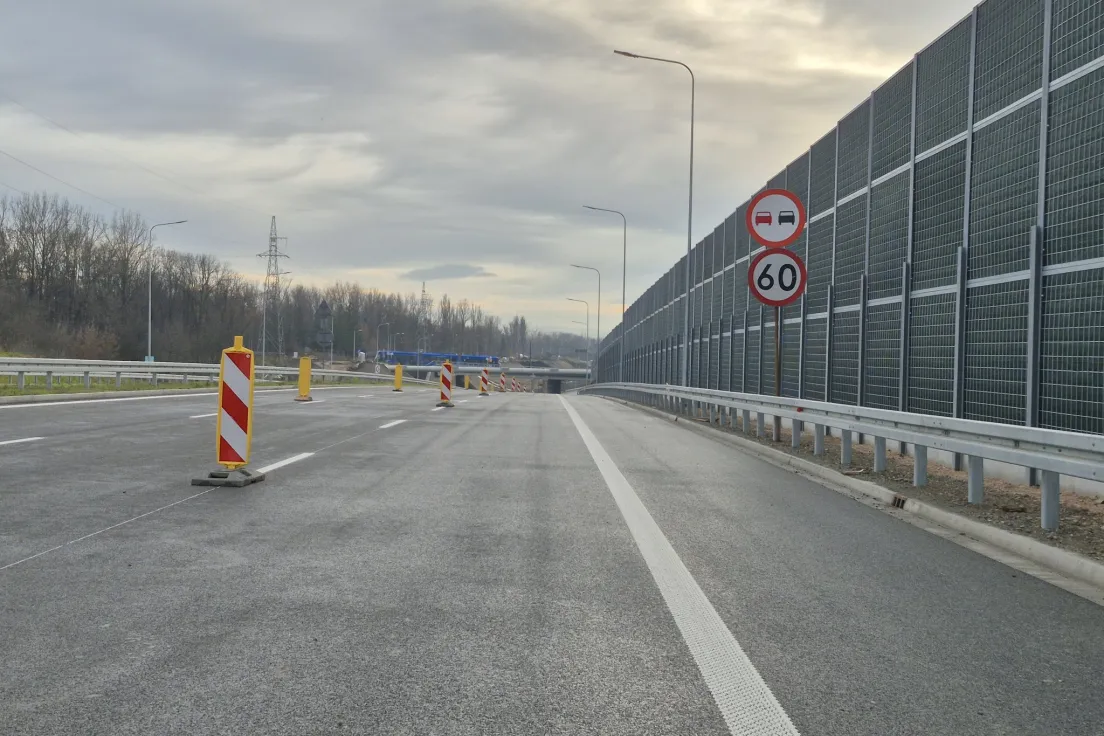 Odcinek drogi S7 między węzłami Nowa Huta i Grębałów