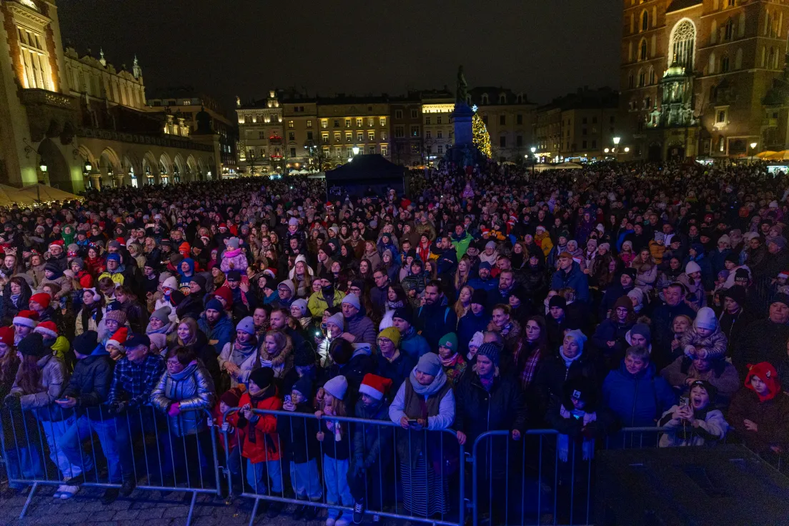 Świąteczny koncert na Rynku Głównym