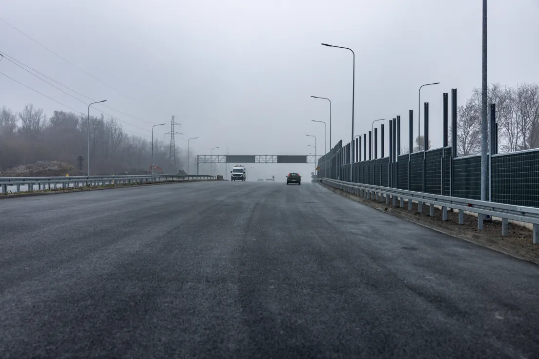 Wizyta na budowie S7 między węzłami Nowa Huta i Grębałów