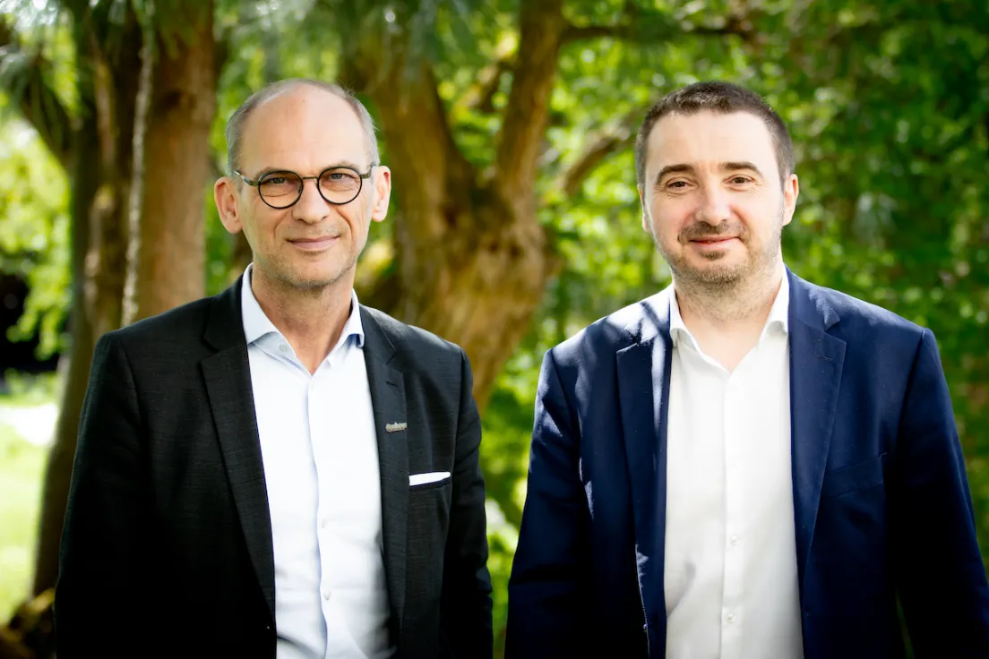 Piotr Gąsiorowski i Jerzy Popiel