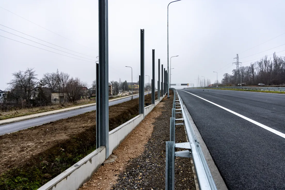 Wizyta na budowie S7 między węzłami Nowa Huta i Grębałów