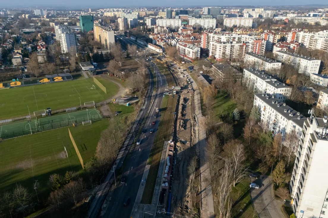 Budowa Krakowskiego Szybkiego Tramwaju na Mistrzejowice