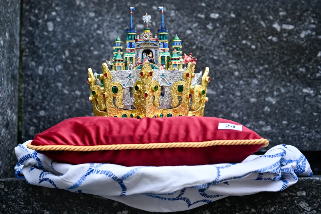 Coroczny pokaz Szopek Krakowskich na Rynku Głównym