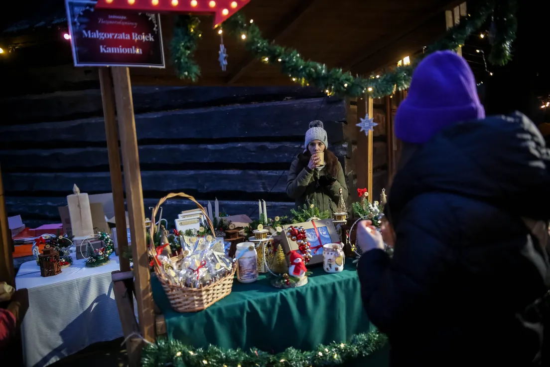Jarmark świąteczny w Niepołomicach
