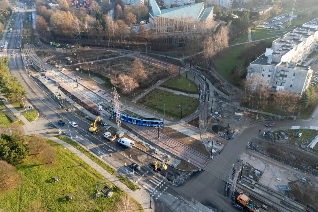 Budowa Krakowskiego Szybkiego Tramwaju na Mistrzejowice