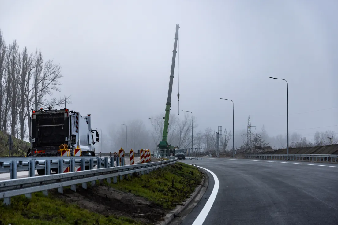 Wizyta na budowie S7 między węzłami Nowa Huta i Grębałów