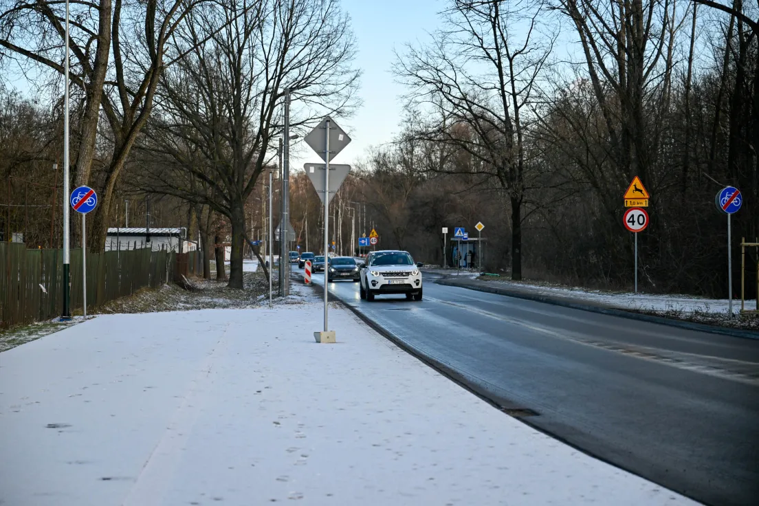Rondo u zbiegu ulicy Borkowskiej i Zawiłej