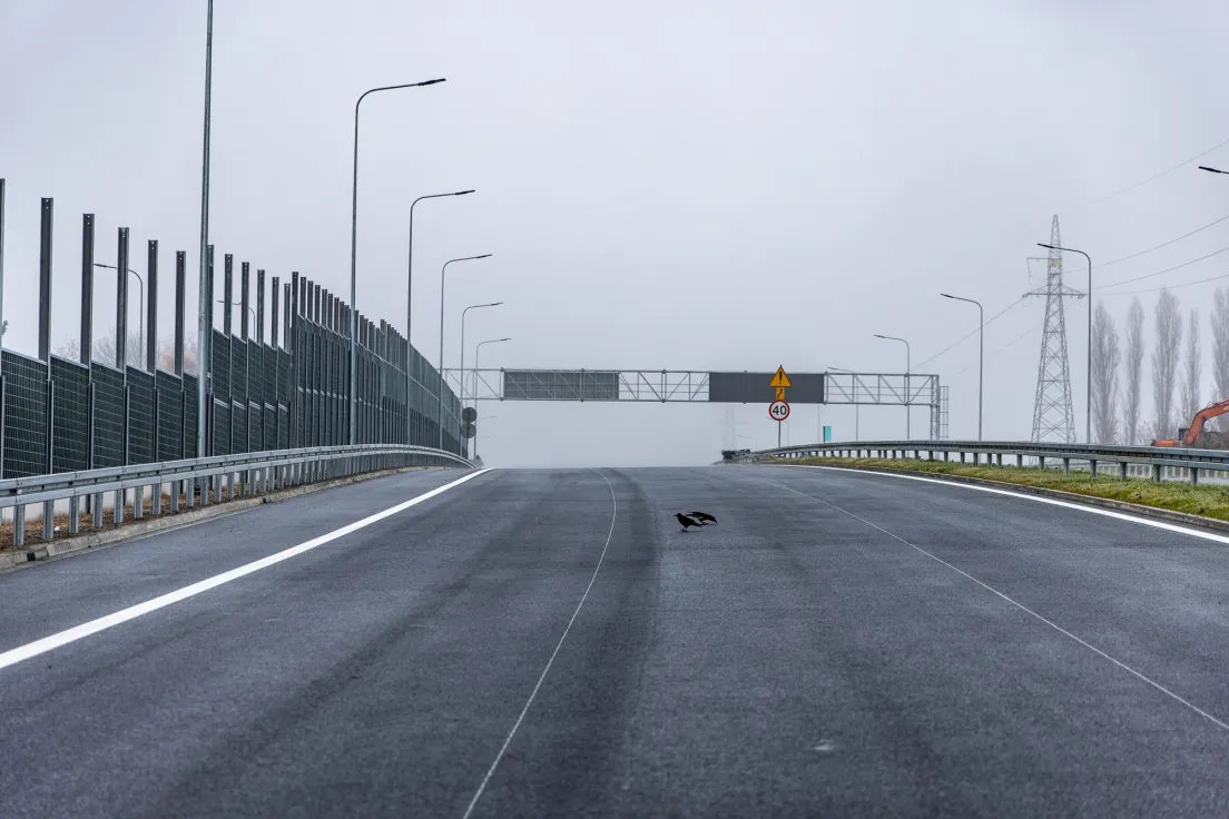 Wizyta na budowie S7 między węzłami Nowa Huta i Grębałów