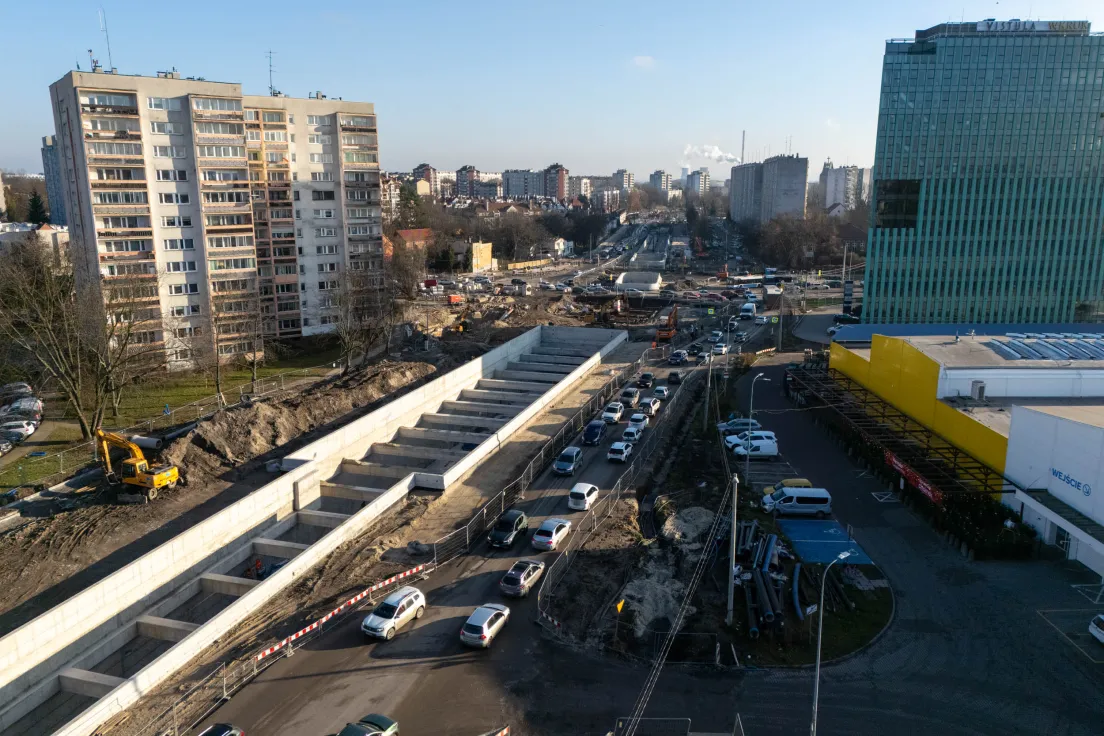 Budowa Krakowskiego Szybkiego Tramwaju na Mistrzejowice