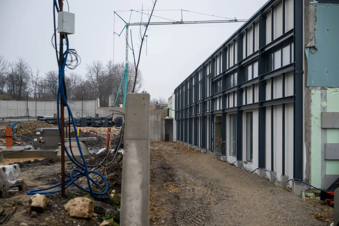 Budowa memoriału KL Plaszow