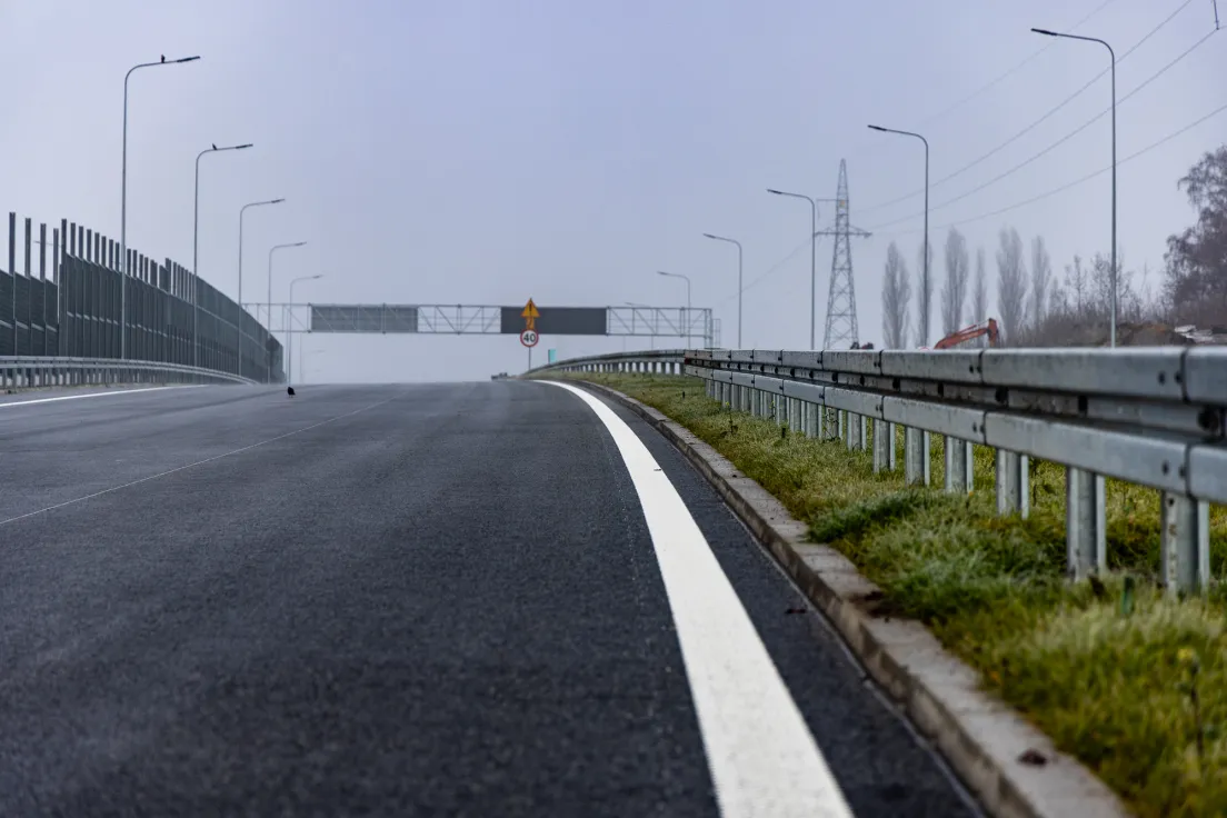 Wizyta na budowie S7 między węzłami Nowa Huta i Grębałów