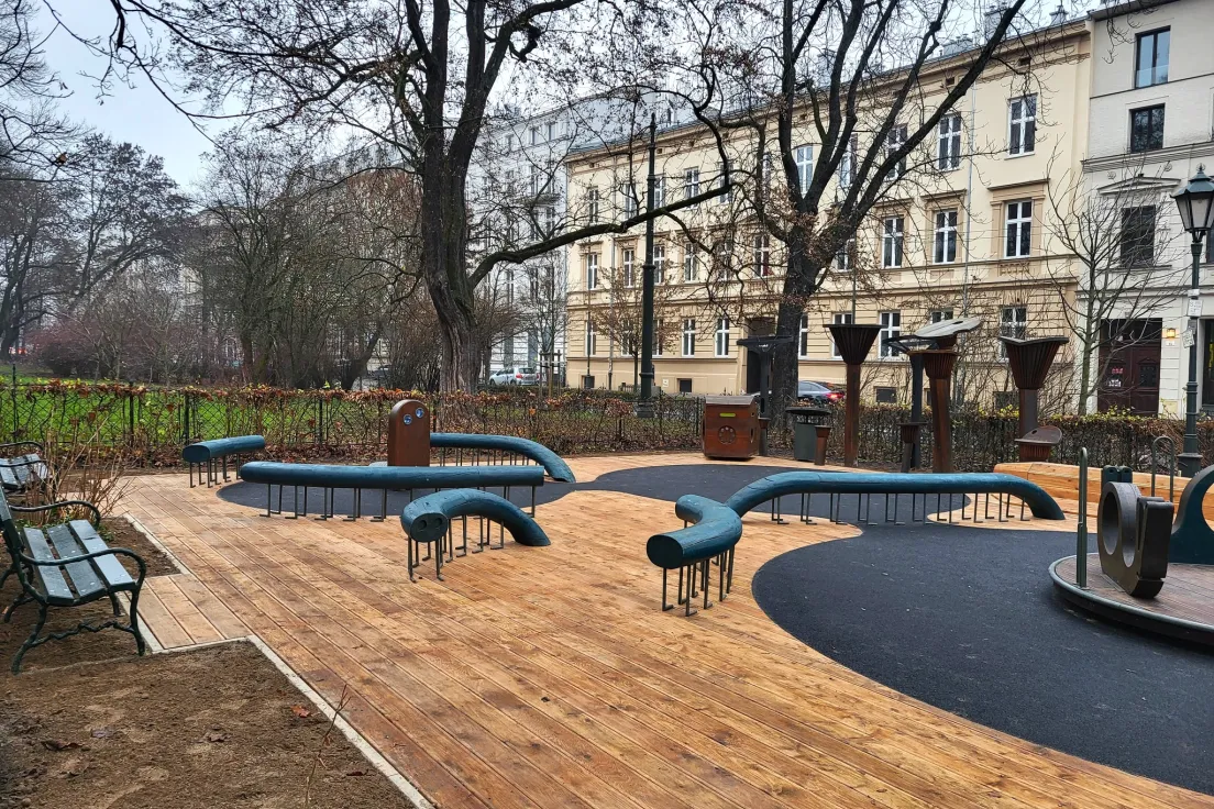 Dzikie Planty przy ul. Gertrudy znów dostępne