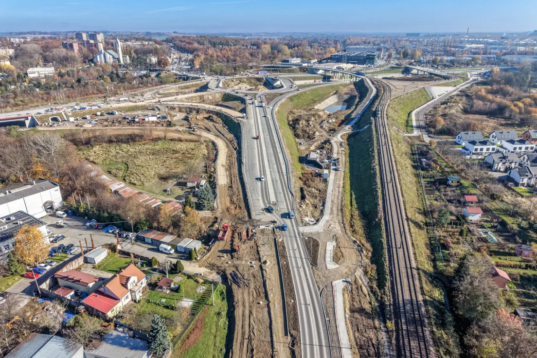 Budowa drogi ekspresowej S7 w Krakowie