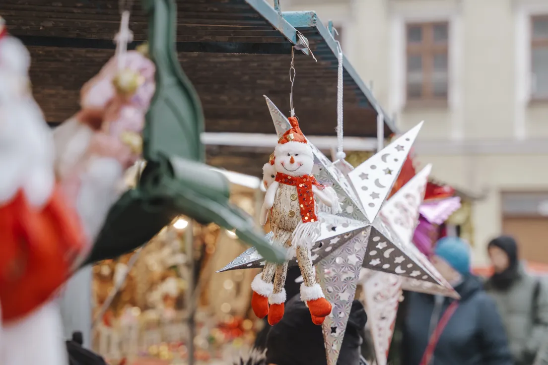 Przygotowania do świąt na Starym Kleparzu w Krakowie