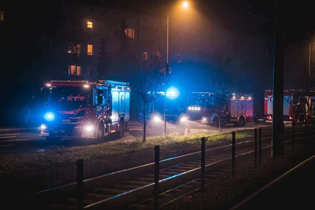 Zderzenie dwóch tramwajów