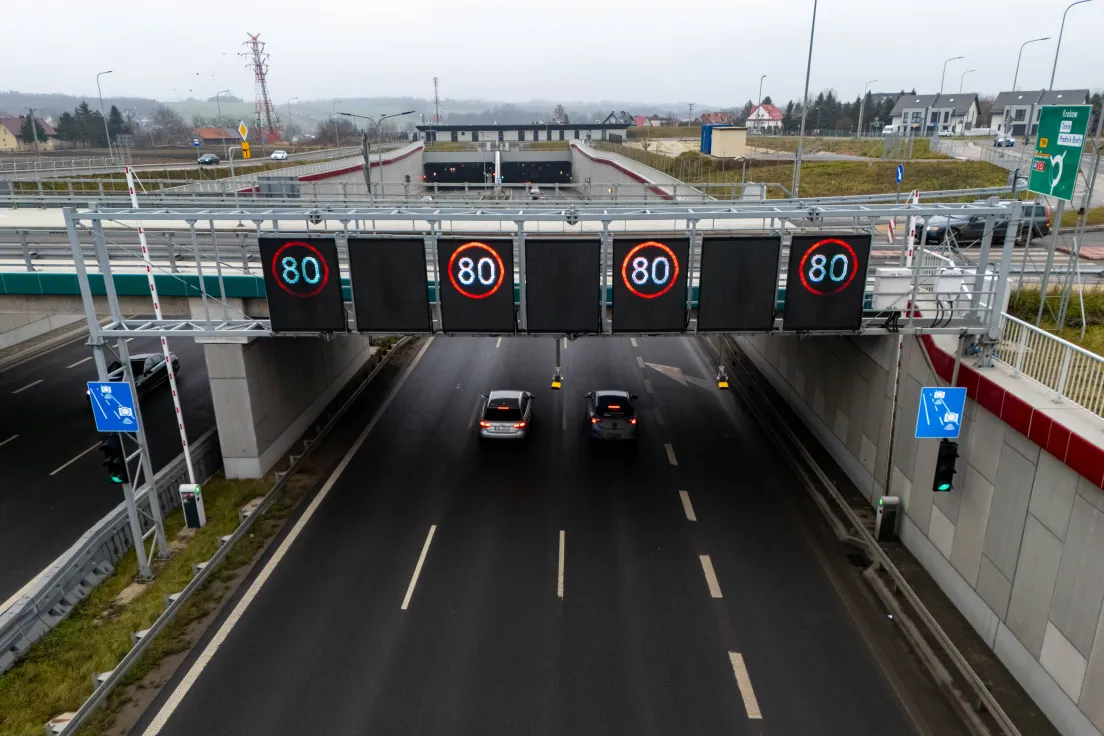 Odcinkowy pomiar prędkości na S52